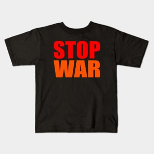 Stop war Kids T-Shirt